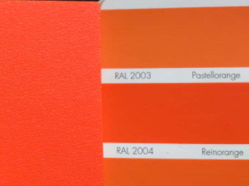 Orange HDPE Playground Board
