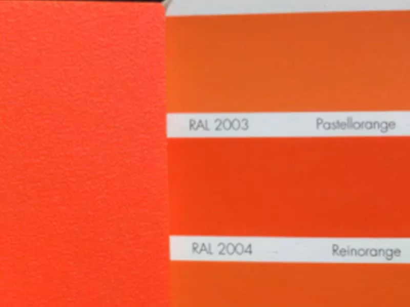 Orange HDPE Playground Board