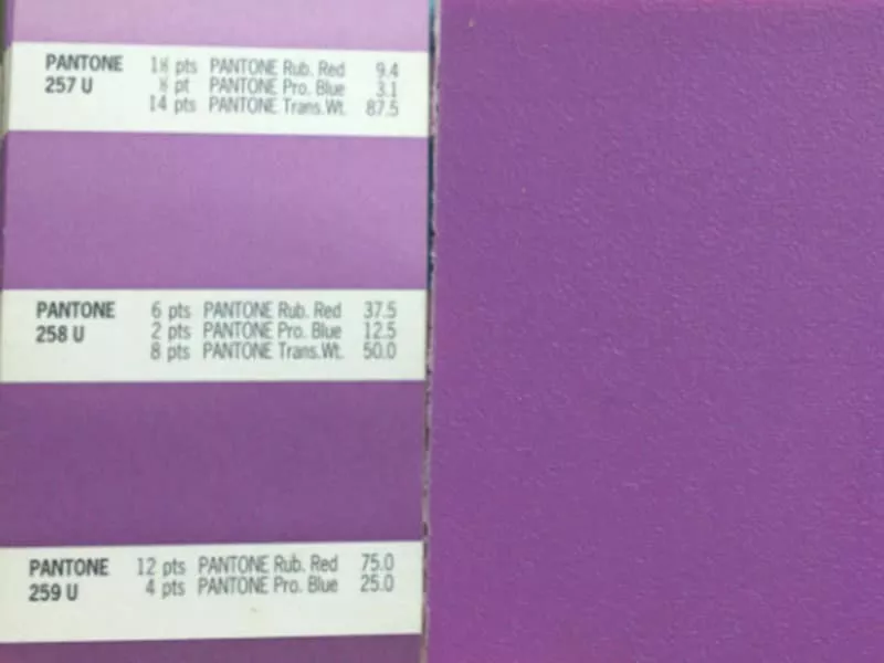 Purple HDPE Playground Board
