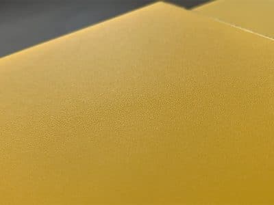 Yellow PP Sheet with Matt Surface