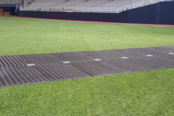 Ground Protection Mat Application