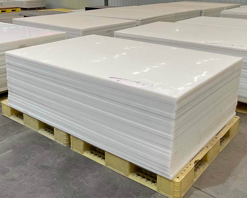 White HDPE Sheet