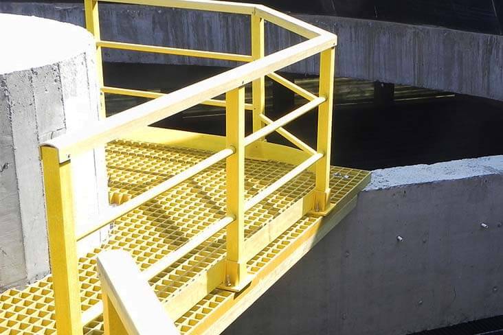 fiberglass handrail